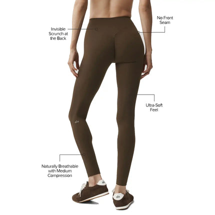 alo Women's ALO Softsculpt 7/8 Define Legging Espresso