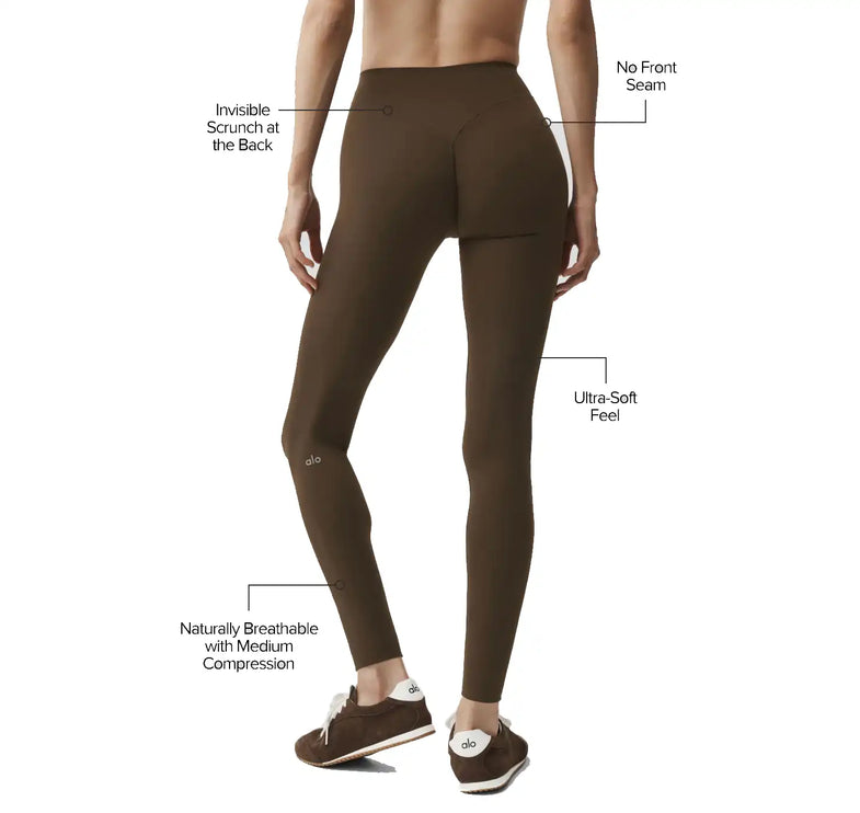 alo Women's ALO Softsculpt 7/8 Define Legging Espresso