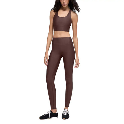 alo Women's Airlift High-Waist Sleek Legging Brownstone
