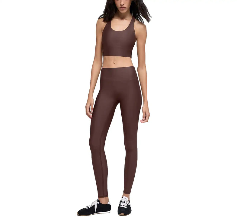 alo Women's Airlift High-Waist Sleek Legging Brownstone