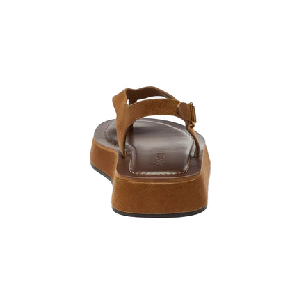 Coach Women's Sculpted C Platform Thong Sandal Coconut