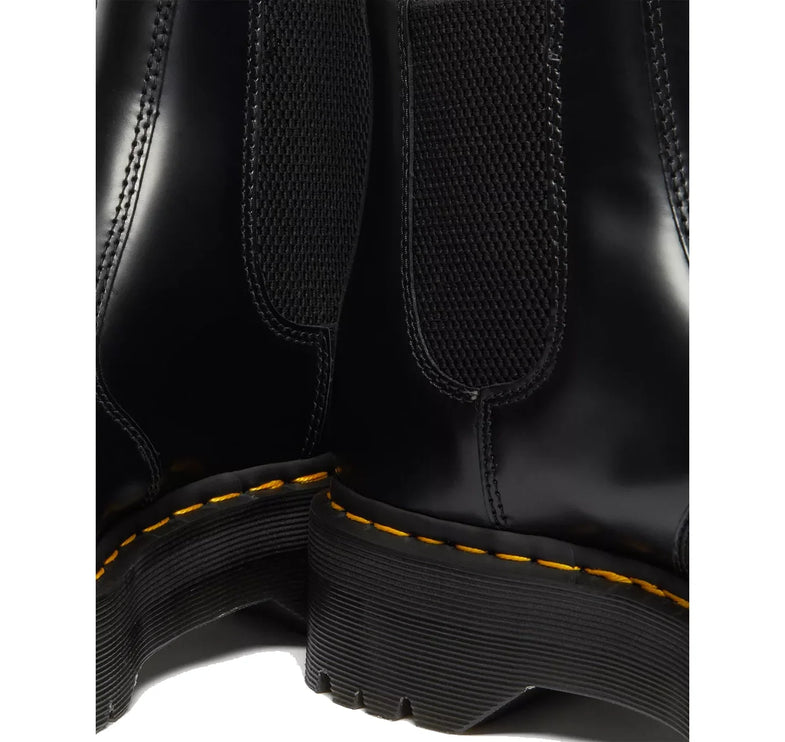 Dr. Martens Women's 2976 Polished Smooth Platform Chelsea Boots Black - İndirim