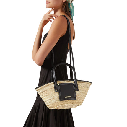 Jacquemus Women's The Small Soli Basket Black