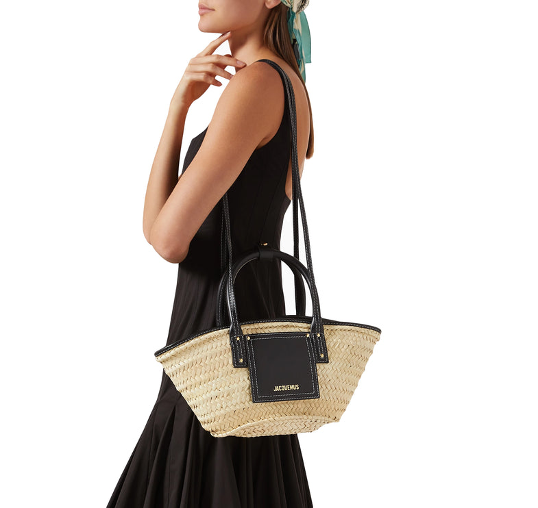 Jacquemus Women's The Small Soli Basket Black