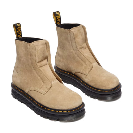 Dr. Martens Unisex Zebzag Laceless Tan/Suede