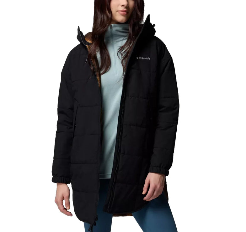 Columbia Women's Chatfield Hill II Novelty Jacket Black/Tobacco Omblur Print