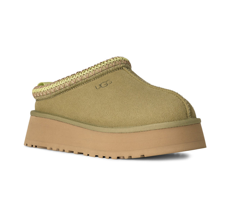 UGG Tazz II kadın terliği, yeşil süet