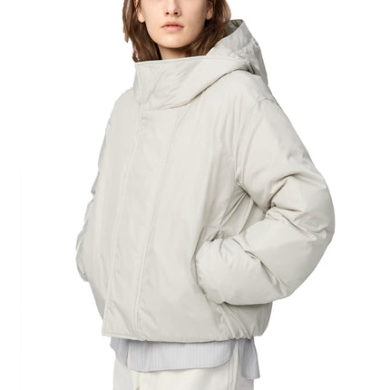 Uniqlo Women's Pufftech Parka 02 Light Gray