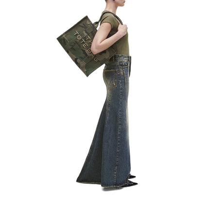 Marc Jacobs Women's The Camo Jacquard Large Tote Bag Camo Multi