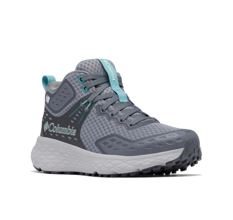Columbia Women's Konos TRS OutDry Mid Shoe Ti Grey Steel/Teal