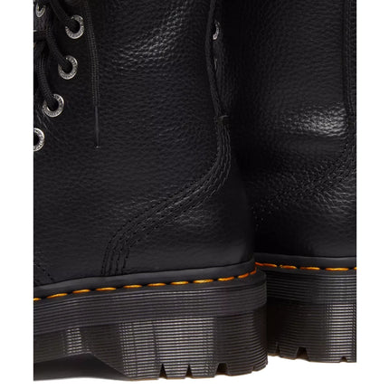 Dr. Martens Unisex Sinclair Hi Milled Nappa Leather Platform Boots Black