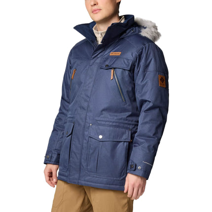 Columbia Men's Barlow Pass TurboDown II Jacket Collegiate Navy