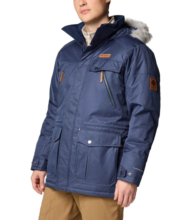 Columbia Men's Barlow Pass TurboDown II Jacket Collegiate Navy