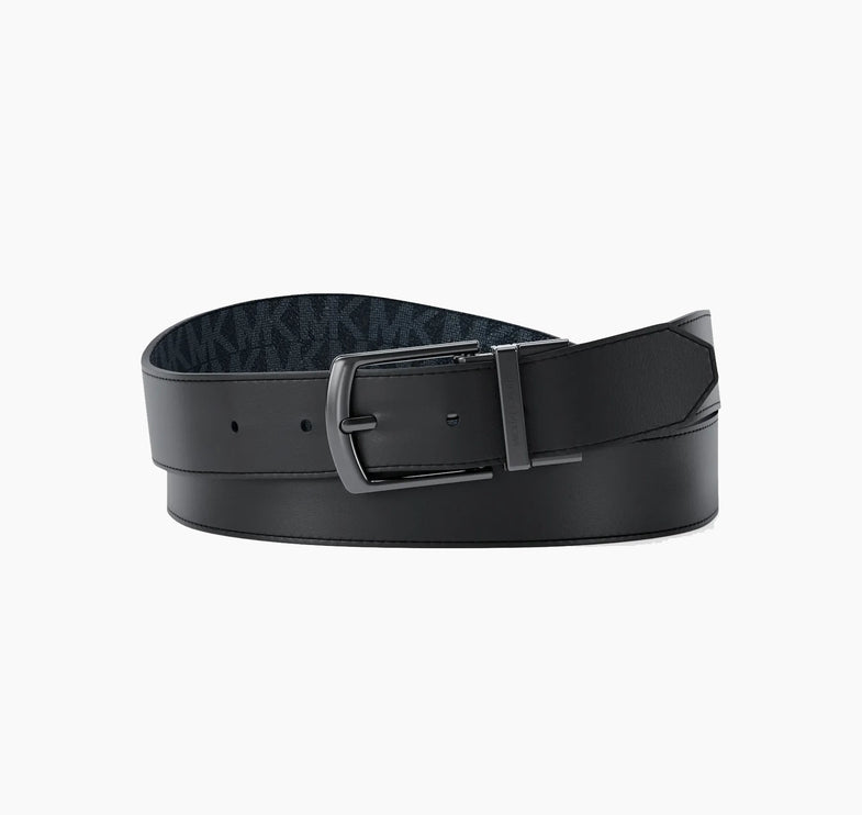 Michael Kors Unisex Cut To Size Reversible Belt Admiral/Pale Blue