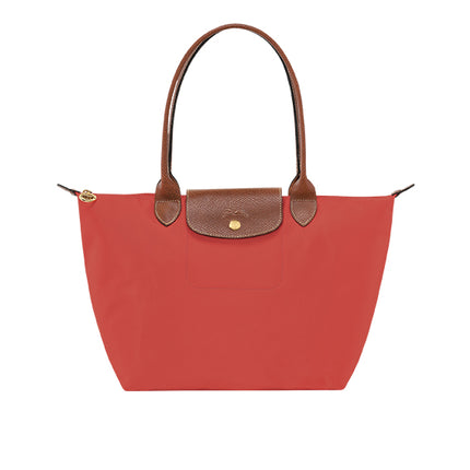 Longchamp Women's Le Pliage Original M Tote Bag Tomato