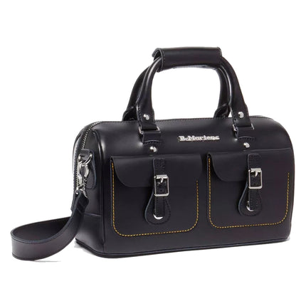 Dr. Martens Kiev Leather Top Handle Bag Black