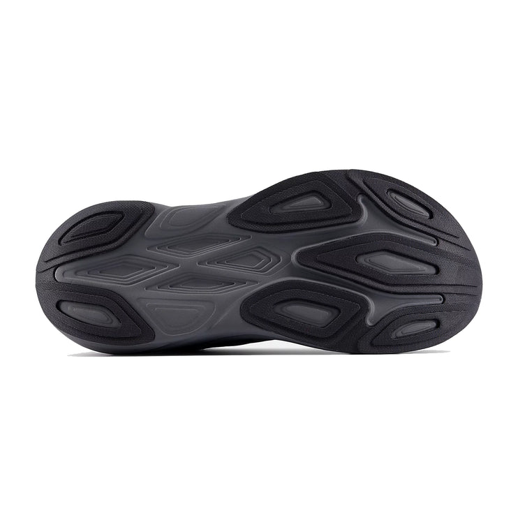 New Balance Men's Fresh Foam X More v6 Black with Castlerock and Black Metallic MMORLA6
