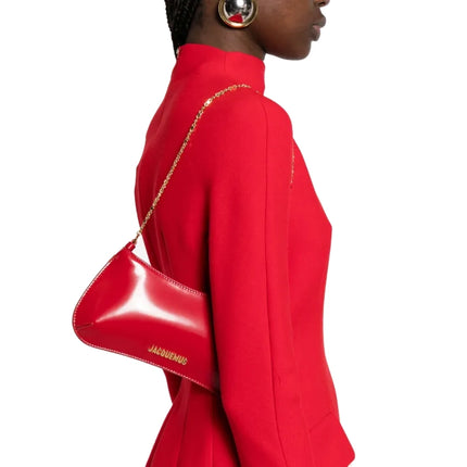 Jacquemus Women's The Small Bisou Chaîne Red/Gold