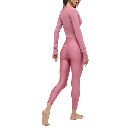 alo Women's 7/8 High-Waist Airlift Legging Pink Wild Rose