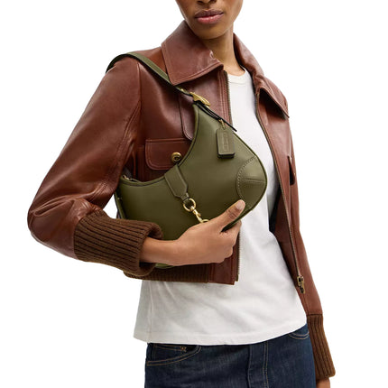 Coach Women's Hamptons Hobo Bag Brass/Olive