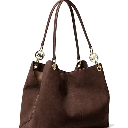 Michael Kors Women's Christina Large Shoulder Bag Nutmeg