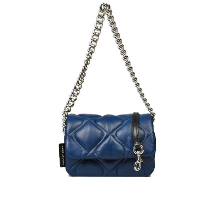 Marc Jacobs Women's Small Quilted Pillow Bag Azure Blue