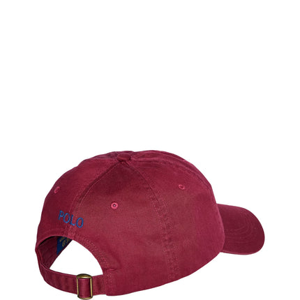 Polo Ralph Lauren Unisex The Iconic Cotton Chino Ball Cap Classic Wine