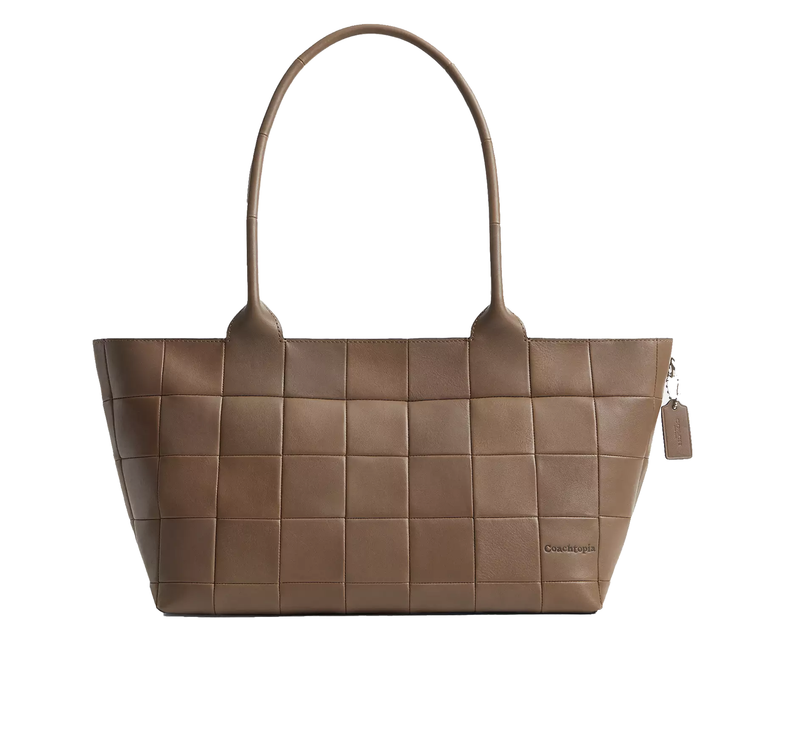 Coach Women's Alter/Ego Large Tote Bag In Upcrafted Leather Dark Stone