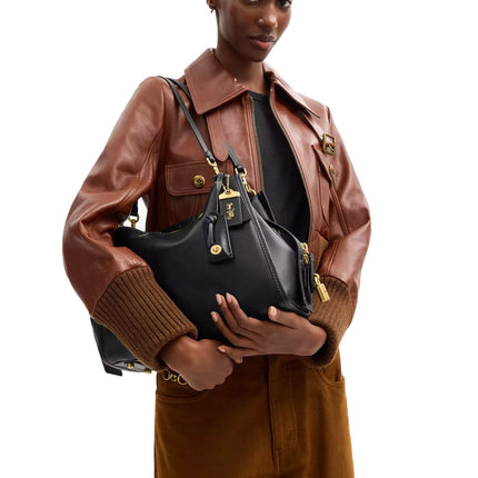 Coach Women's Rogue Bag 31 Brass/Black