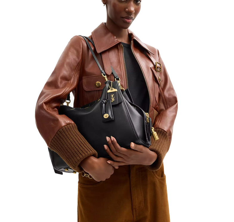 Coach Women's Rogue Bag 31 Brass/Black