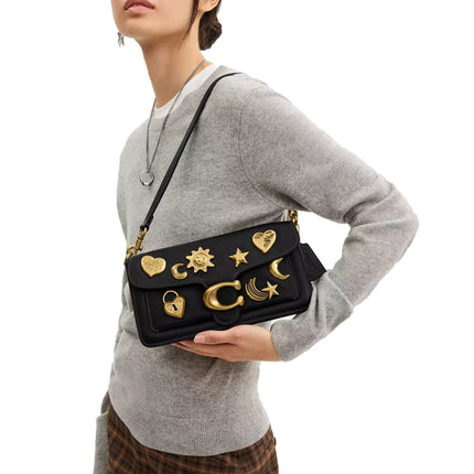 Coach Women's Tabby Shoulder Bag 26 Inspired by Shan Yichun Brass/Black