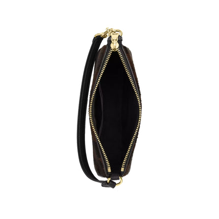 Coach Women's Nolita 19 In Haircalf With Leopard Print Gold/Dark Leopard