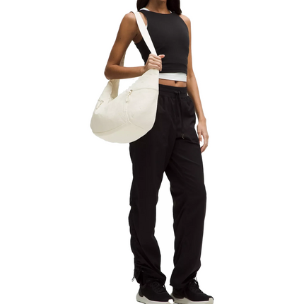 lululemon Unisex Large Slouchy Sling Bag 13L Light Ivory