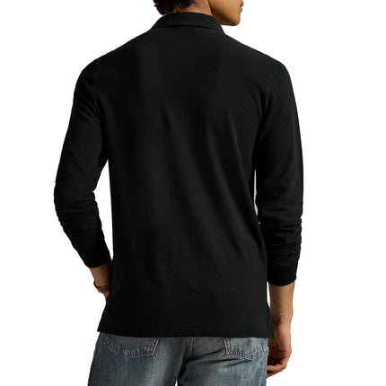 Polo Ralph Lauren Men's Classic Fit Polo Bear Mesh Polo Shirt Polo Black
