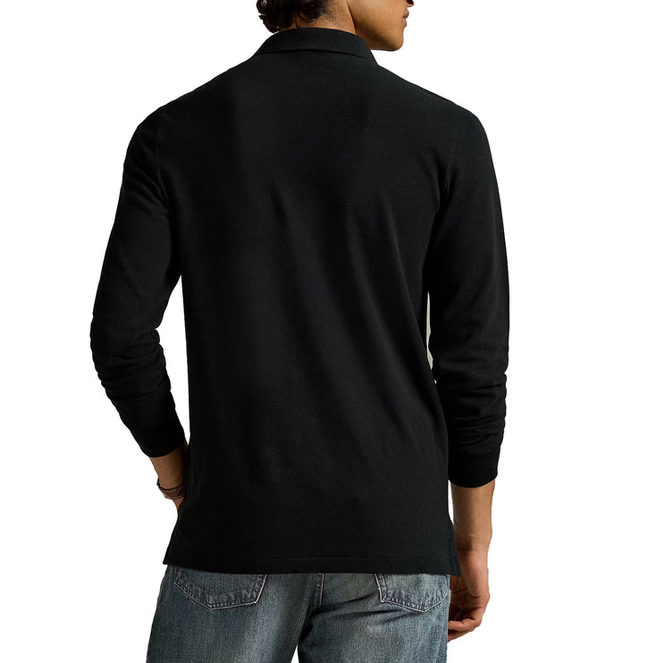 Polo Ralph Lauren Men's Classic Fit Polo Bear Mesh Polo Shirt Polo Black