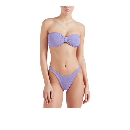 HUNZA G Women's Jean Bikini Lilac