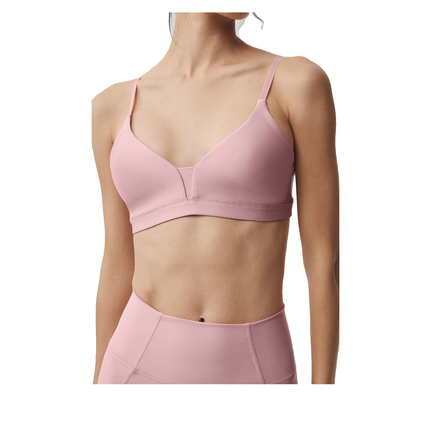 alo Women's Airlift Fine Line Bra Vintage Pink