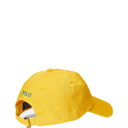 Polo Ralph Lauren Unisex The Iconic Cotton Chino Ball Cap Yellow Fin
