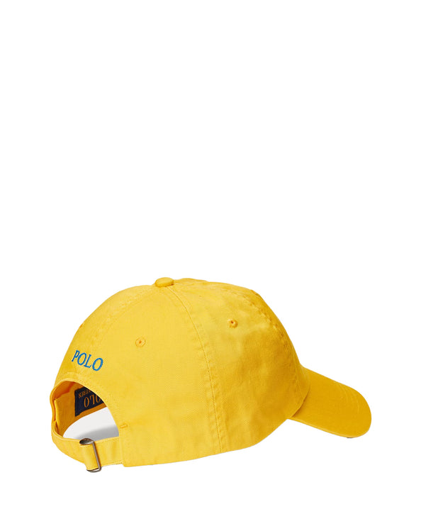 Polo Ralph Lauren Unisex The Iconic Cotton Chino Ball Cap Yellow Fin
