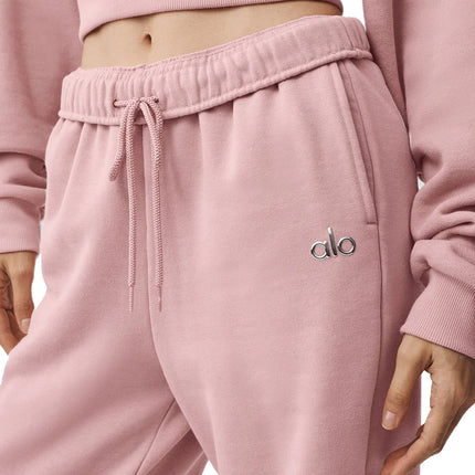 alo Women's Accolade Sweatpant Vintage Pink