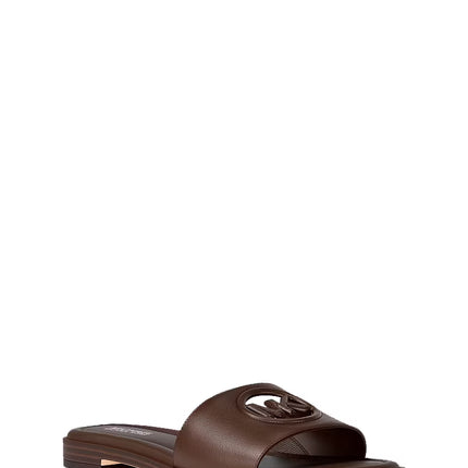 Michael Kors Women's Carissa Slide Sandal Nutmeg