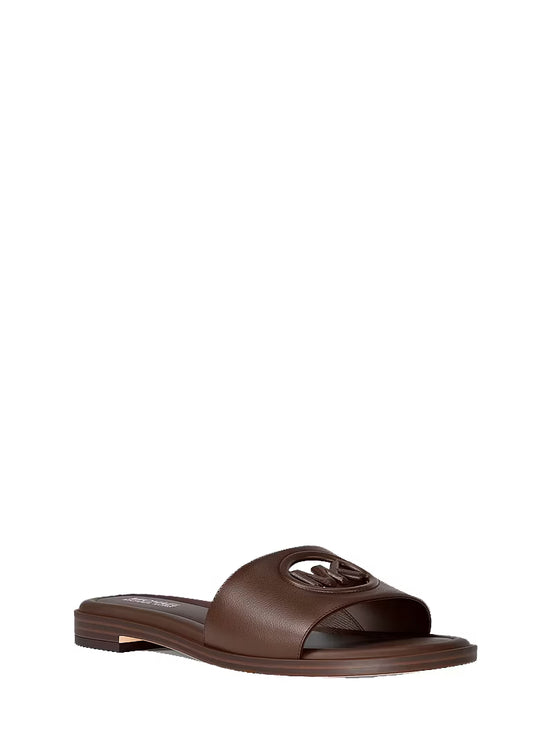 Michael Kors Women's Carissa Slide Sandal Nutmeg