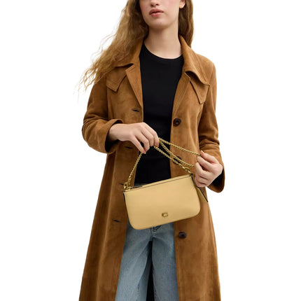 Coach Women's Audrey Crossbody Bag Brass/Vanilla