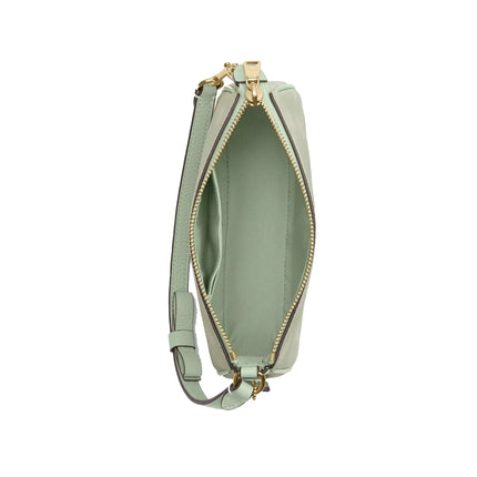 Coach Women's Nolita 19 With Floral Print And Bow Gold/Pale Green
