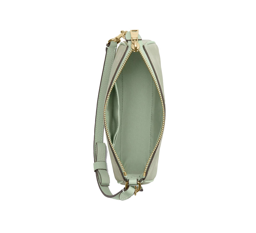 Coach Women's Nolita 19 With Floral Print And Bow Gold/Pale Green