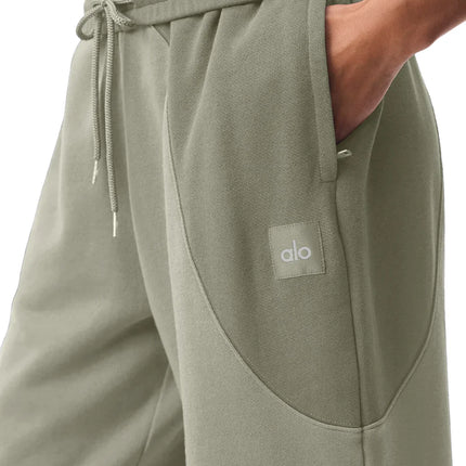 alo Unisex Make Waves Sweatpant Limestone Tonal