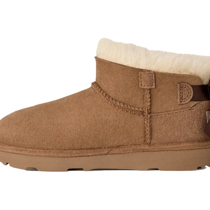 UGG Big Kids' Ultra Mini Bailey Bow Chestnut