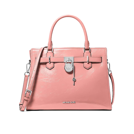 Michael Kors Women's Landon Medium Satchel Bag Sunset Rose