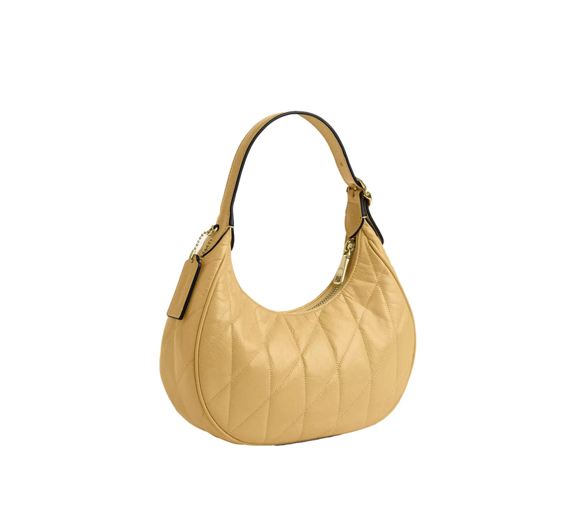 Coach Women's Emily Shoulder Bag With Quilting Gold/Soft Yellow