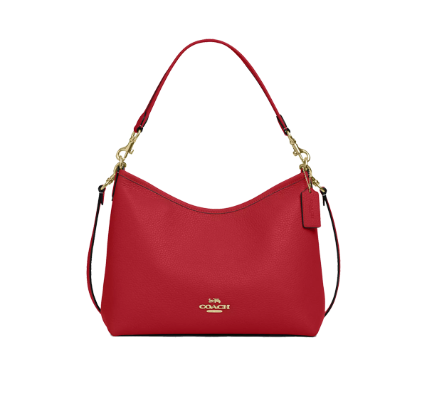 Coach Women's Laurel Shoulder Bag Gold/Poppy